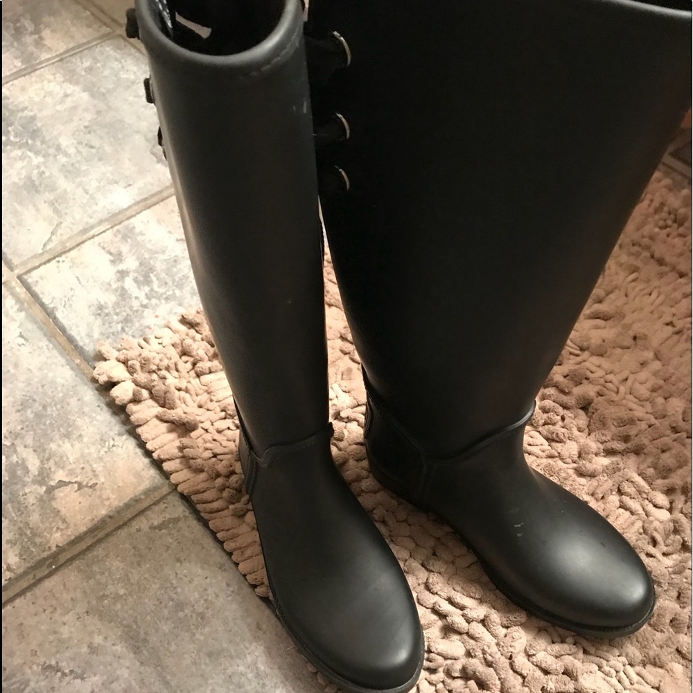 BNWOT Rain boots by Coach